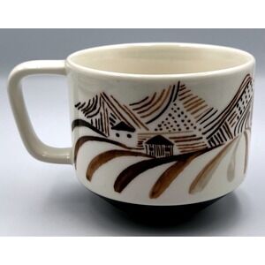 Starbucks 12 oz Coffee Mug Artisan Series 03/08 It All Begins Farmer Story